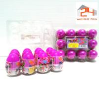 ส่งไว?24ชม. (คละสี) MMEgg ลูกอมไข่รสผลไม้รวมสุดน่ารัก 16 กรัม บรรจุ 12 ชิ้น