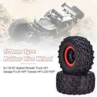 AX-3013 170มม. ล้อยาง17Mm Hex สำหรับ1/8 RC รถบิ๊กฟุต HPI ดีเยี่ยม FLUX HSP Traxxas HPI LOSI HSP