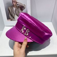 New Brand Designer Winter Hats Women Diamond Letter Stain Newsboy Cap Baker Boy Hat Visor 2022