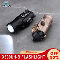 Wadsn X300UH-B light x300u tactical flashlight 650 lumen hunting weapon Scout light led white light strobe for glock17