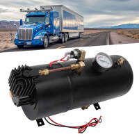 12V Air Horns Compressor 3L 150PSI การดัดแปลงทดแทนสำหรับรถยนต์รถบรรทุกเรือรถไฟ