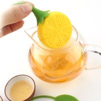 【CW】 Silicone Strawberry Infuser Strainer Lemon Teabag Kettle Loose Holder Herbal Spice Filter