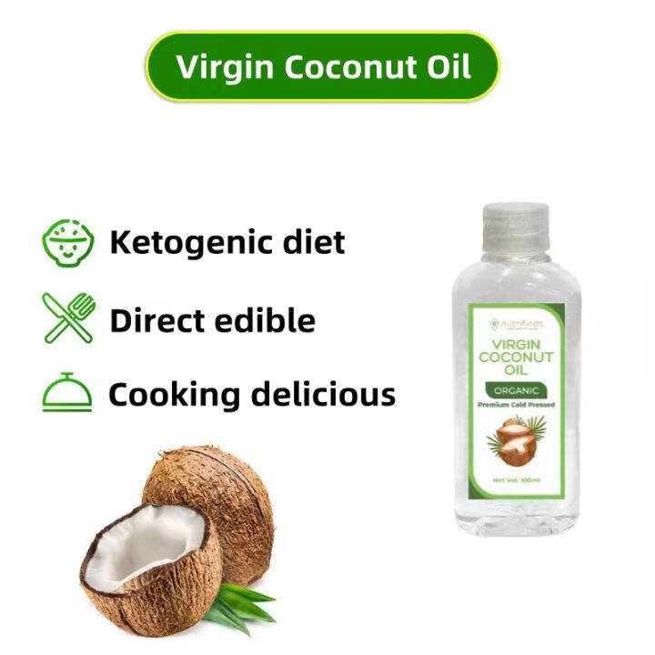 Organic Virgin Coconut Oil 100ml Lazada Ph