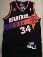 Ready Stock 22/23 Top Quality Mens No.34 Charles Barkley Phoenix Suns Swingman Jersey - Black