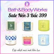 SALE ĐỒNG GIÁ - Nến thơm 3 bấc BBW Bath and Body Works Candle 411g