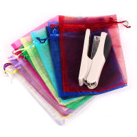 100pcslot 13x18cm Colorful Drawable Drawstring Organza Bags &amp; Pouches Wedding Party Favor Christmas Gift Bags 21 Colors