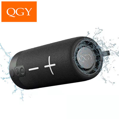 QGY F5 Portable Bluetooth Speaker Wireless Audio Outdoor IPX7 Waterproof Music Subwoofer Radio Stereo