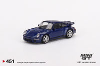 MINI GT 1/64 No.451 RUF CTR Anniversary Dark Blue LHD MGT00451-L