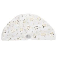 【YP】 Farmhouse Skirt Xmas Star Skirts Rug Protector