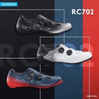 รองเท้าเสือหมอบ SHIMANO RC7 RC702 WIDE หน้ากว้าง โปรโมชั่นแถมบันได SHIMANO RS500