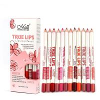 ME NOW TRUE LIPS Lip Liner Pencil ของแท้ 100%  ทรู มี นาว ลิป ไลน์เนอร์ ถูกและดีมีอยู่จริง 1 กล่อง มีทั้งหมด 12 แท่ง 12 เฉดสี กันน้ำ ติดทน เขียนง่ายดินสอเขียนขอบปาก ทรูลิป 12สีในกล่องเดียว สีสวย ติดทน ไม่เลอะ ไม่คล้ำ *1กล่อง รหัสสินค้า 87067