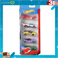 [ สินค้ามาใหม่ Gift ] Hot Wheels ฮ็อทวีล 5-Car Pack Assortment 1806 เซทรถแข่ง ชุดรางแข่งยกระดับ โมเดลรถ พาหนะจำลอง ของเล่นสะสม รถของเล่น .ผลิตจากวัสดุคุณภาพดี ของเล่นเสริมทักษะ.