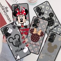 Disney Minnie Mickey Mouse Case Funda for Xiaomi Redmi Note 11T 11S 9 11 10S 8T 9A 10 8 9S Pro 11E 9C 5G 9T Print Shockproof