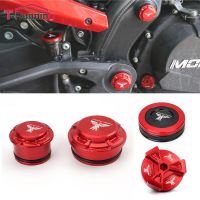 【YP】 Morini XCape 650 X Cape X-Cape 650X Motorcycle Rear Brake Fluid Reservoir Cover Engine Cap Frame Hole Plug