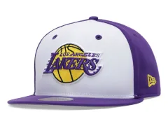 Youth Gold Los Angeles Lakers Bleach Out Deadstock Snapback Hat