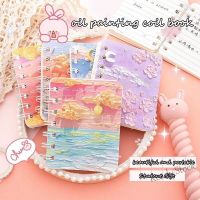 【Ready Stock】 ◕☌卐 C13 Creative Cute Cartoon A7 Coil This Student Stationery Notebook Childrens Small Gift