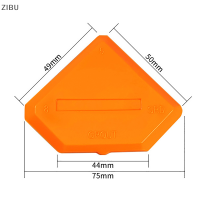 ZIBU กาวซิลิโคนสำหรับประตูหน้าต่าง4ชิ้นชุดเครื่องมืออุดรอยรั่ว