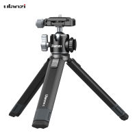 Ulanzi Camera Video Vlog Kit with Aluminum Alloy Extendable Tripod 360° Arca Quick Release Ball Head 2.5KG Payload with Rotatable Cold Shoe Universal 1/4-inch Interface for SLR DSLR Camcorder