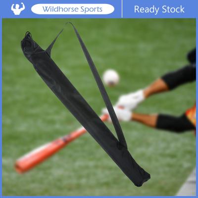 Wildhorse กระเป๋าอุปกรณ์ทนทานปลอกแขนเบสบอลโพลีเอสเตอร์สำหรับผู้ชื่นชอบกีฬาเบสบอลมือใหม่