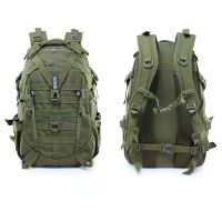 กระเป๋าเป้สะพายหลัง M Molle 900D Oxford ยุทธวิธีผู้ชายเดินทางตั้งแคมป์กลางแจ้งปกระเป๋าปีนเขากันน้ำกระเป๋ากีฬาลายพราง