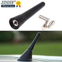 【CC】 1 set Car Antenna 6.5 cm(2.5 Inch) Short FM/AM Inputs M4 M5