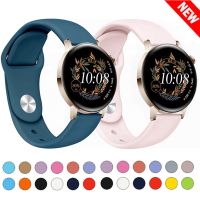 Gelang silikon untuk jam Samsung Galaxy 6 4 5 Pro/3/Klasik/aktif/Gear S3/ 40 44 mm gelang Huawei Watch GT 2 3 22mm 20mm