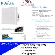 Công tắc cảm ứng, điều khiển từ xa Broadlink TC2 chuẩn US - Loại 2 phím