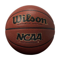 2023Wilson วิลชนะบาสเก็ตบอล 7 จำนวน NCAA พื้นซีเมนต์กลางแจ้งของแท้ทนต่อการสึกหรอ PU ใช้สำหรับลูกบอลกลางแจ้ง