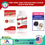 Giảm cân Doctor s Choice Slim & Slim USA Giúp giảm cân an toàn hiệu quả thumbnail