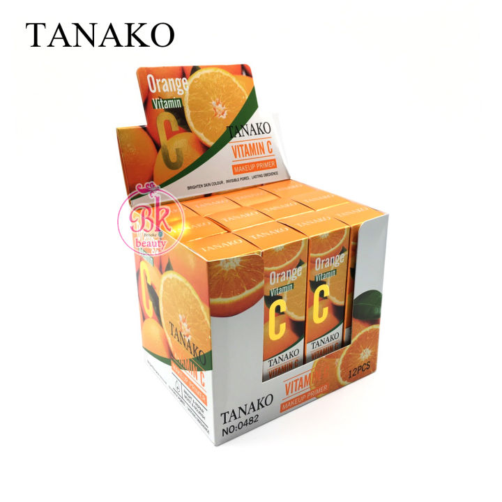 tanako-ไพรเมอร์-ส้ม-วิตามินซี-ช่วยซ่อมแซมผิวหน้า-เพิ่มความสว่าง-nbsp-มอยเจอร์ไรเซอร์-ให้ความชุ่มชื้น-บำรุงผิวหน้า-ให้เรียบเนียน-รูขุมขนกระชับ