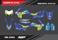 สติ๊กเกอร์วิบาก Honda CRF 250 L ทั้งคัน Graphic kit สติ๊กเกอร์เคลือบเงา สุดคุ้ม