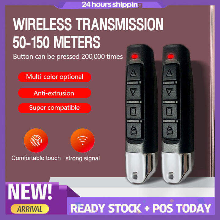 COD FURUI Auto gate Remote Control 330/433Mhz 4 Channel Garage Door Opener Remote Control