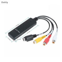 Dolity USB 2.0 Audio Video VHS VCR ไปยัง DVD Converter การ์ดแสดงผล Digital FORMAT