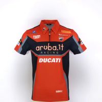 Cross-Border Ducati Fleet Custom Racing Suit Motorcycle Short-Sleeved Quick-Drying T-Shirt Sports Leisure polo Shirt Sportswear