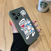 เคสโทรศัพท์พร้อมสำหรับ Realme C53 Realme Narzo N53การ์ตูนน่ารักโทรศัพท์ดีไซน์เคสโทรศัพท์ลวดลายขอบด้านข้างมีน้ำค้างแข็งโปร่งใสเคสแข็งเด็กหญิงเด็กชายกันกระแทกคลุมทั้งหมดเคสป้องกันกล้อง