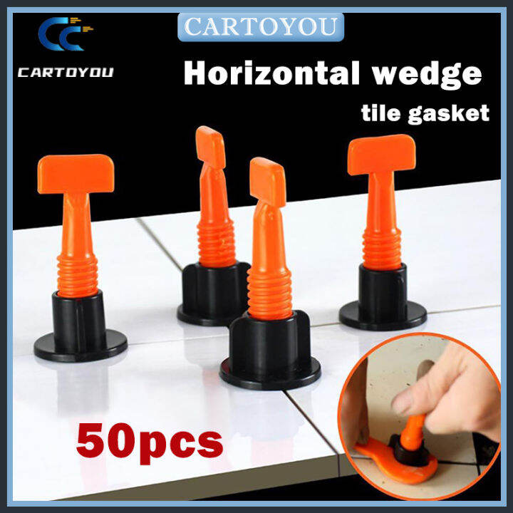 【COD+Local sellers】 50pcs Level Wedges Tile Spacers for Flooring Wall