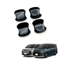 For Toyota Noah Voxy 90 Series 2022 Glossy Black Door Handle Bowl Cover Cup Cavity Trim Insert Catch Molding Garnish