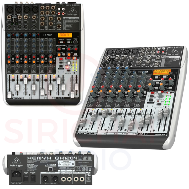 BEHRINGER MIXER XENYX QX1204USB Lazada.co.th