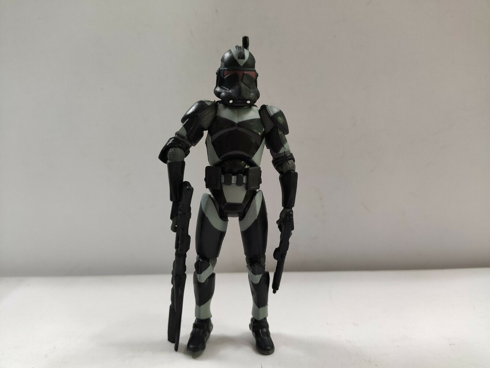 Star Wars 3.75" Republic Shadow Utapau Dark Blue Trooper Action Figure Model Toy