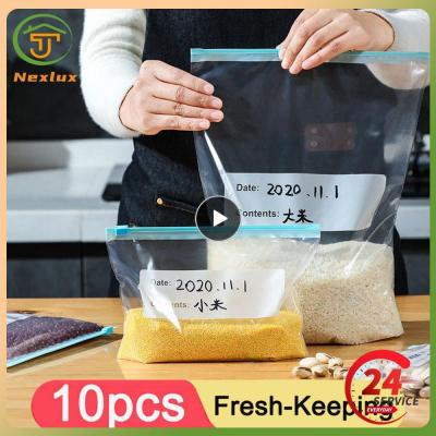 1~10PCS Vacuum Bag Convenient Opening And Closing Vegetable Bag Safe And Environmentally Friendly Antibacterial Food Storage Dispensers