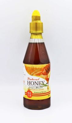 น้ำผึ้งดอกลำไยขวดจุก 600 กรัม น้ำผึ้งแท้ ขวดละ 150 บาท