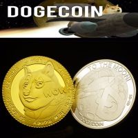 ชุด2ชิ้นสุดเท่ชุดเหรียญสะสมเหรียญ999เหรียญชุบเงินเหรียญสำหรับสุนัขสีทองเงินเหรียญที่ระลึก
