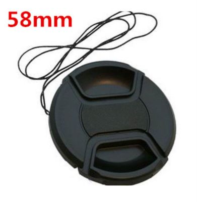 【CW】✥✥  58mm center Snap-on cap for canon 58 mm