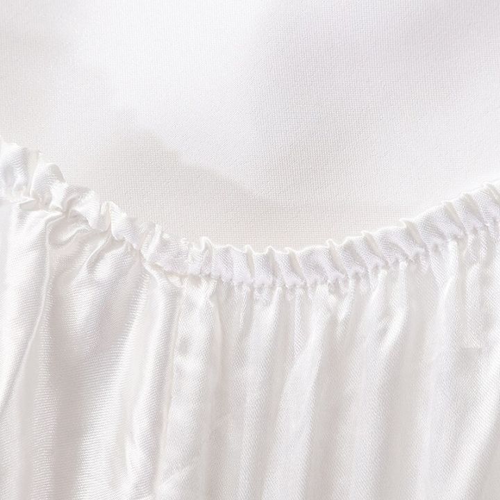 ชุดเครื่องนอนไหมหม่อนธรรมชาติชุดปลอกผ้านวมปลอกผ้านวมปลอกผ้านวมสีขาวขนาดใหญ่สีทึบ