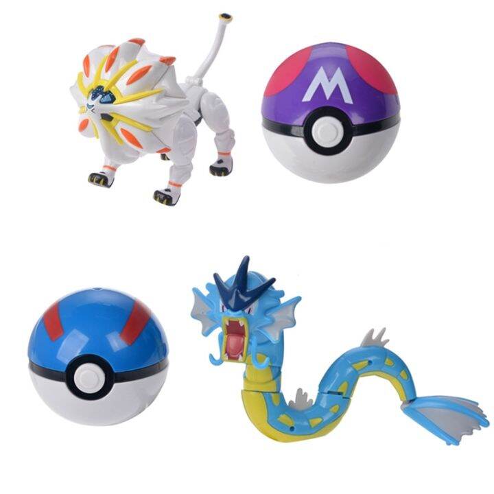 Original Pokemon Anime Action Figure Pikachu Lucario Charizard Pocket ...