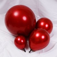 5 Inch 10 Inch 12 Inch 6 Inch Double Layer Red Cherry Round Latex Balloon Irregular Balloon Chain Wedding Decoration Balloons