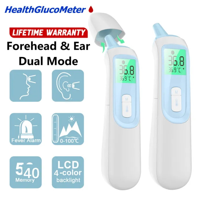 3 in 1 Ear & Forehead Infrared Thermometer Noncontact Temperature