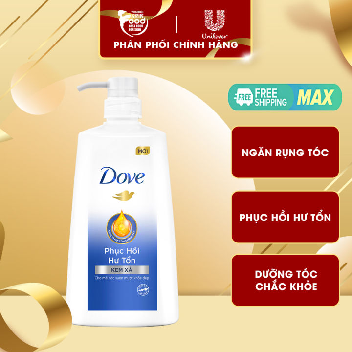 Dầu gội Dove dưỡng tóc bồng bềnh 631ml