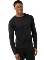 Mens Merino Wool Base Layer Everyday Long Sleeve Thermal T-Shirt Merino 150G Lightweight Winter Thermal Underwear for Men