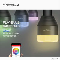 MIPOW Playbulb LED E26/E27บลูทูธสมาร์ทหลอดไฟเมจิกหรี่แสงได้ปลุกแสงบลูทูธ APP ควบคุม RGB หลายสี